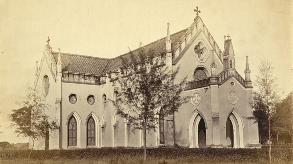 St. Francis’ College in 1885