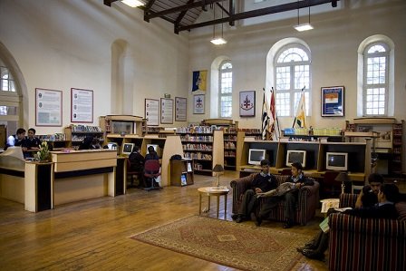Parker Hall, Library cum Museum